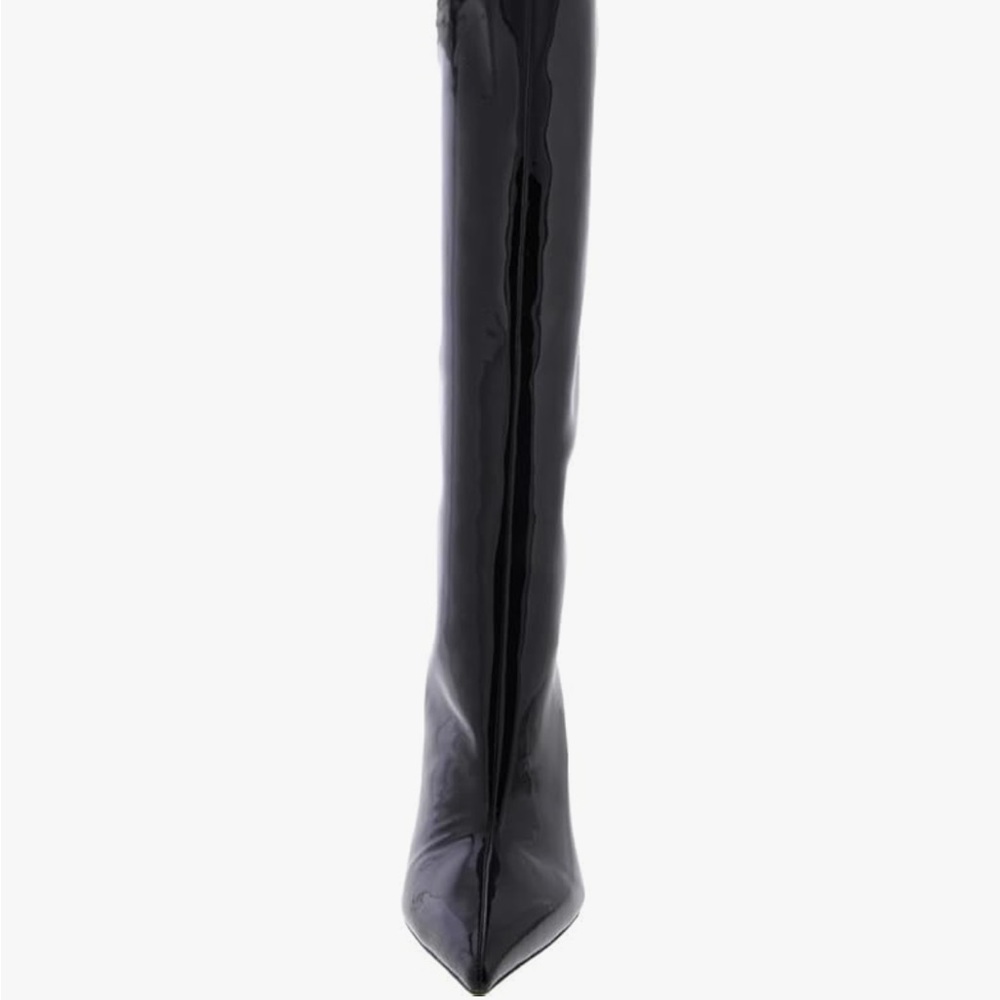 Steve Madden Sarina Black Knee-High Women's Boots NWT - Picture 6 of 7